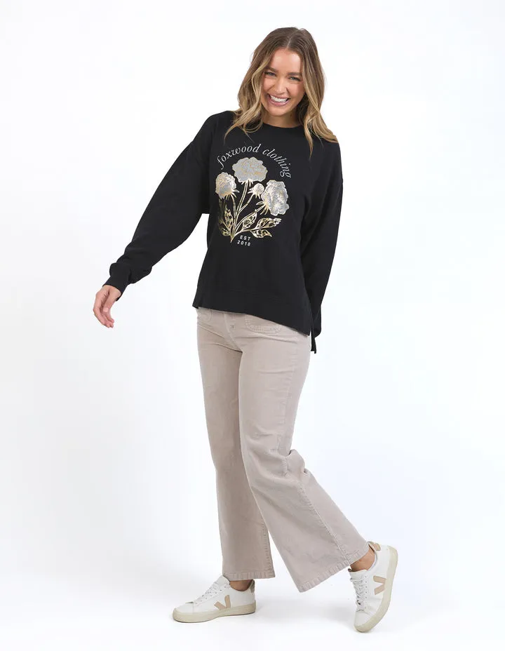 Foxwood Golden Rose Crew Washed Black sold by Shine On product image thumbnail 5