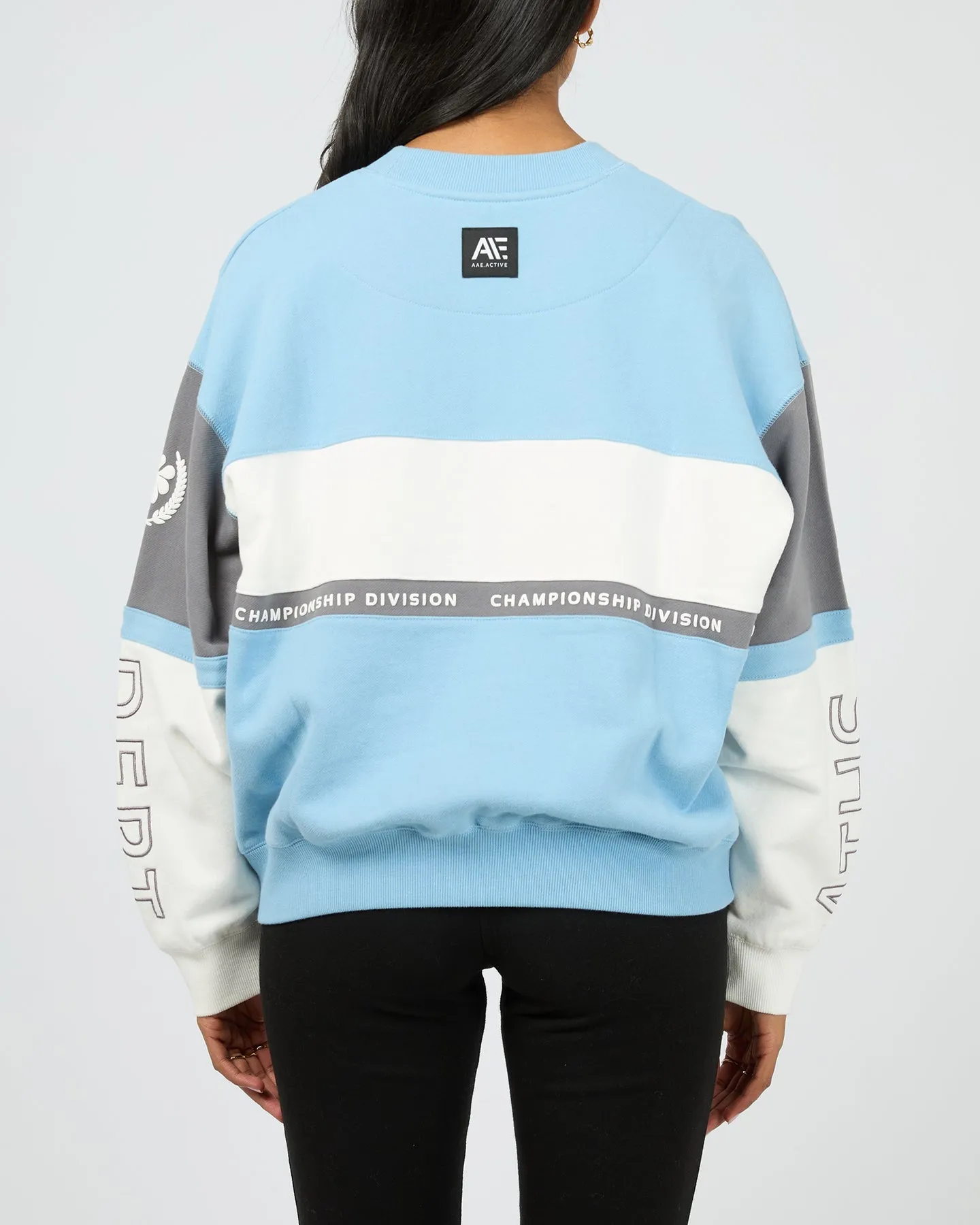 All About Eve Performance Slouch Panel Crew Vintage Blue sold by Shine On product image thumbnail 4