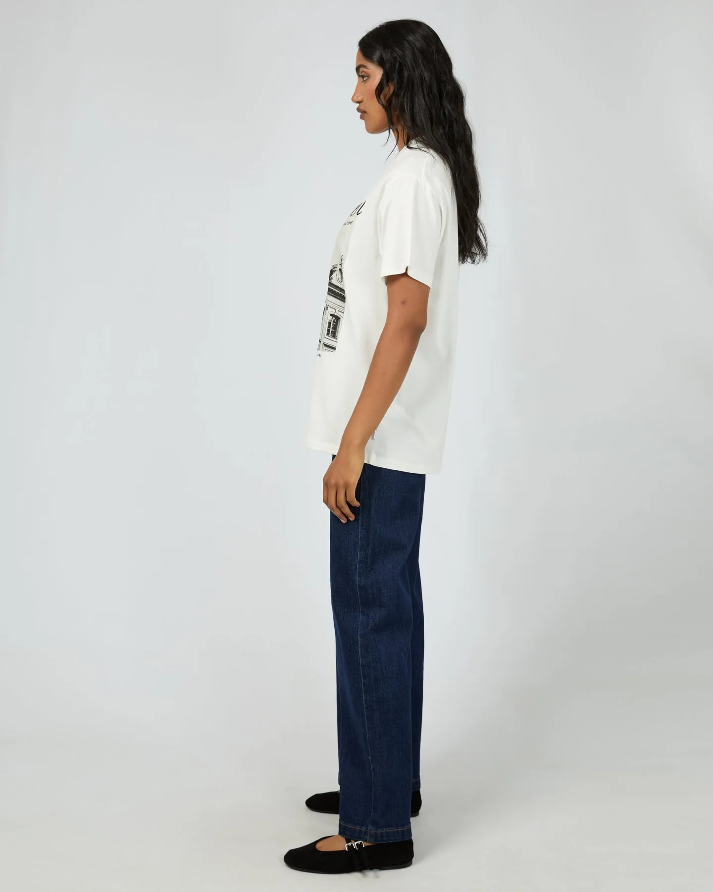 All About Eve Parisien Oversized Tee Vintage White sold by Shine On product image thumbnail 5