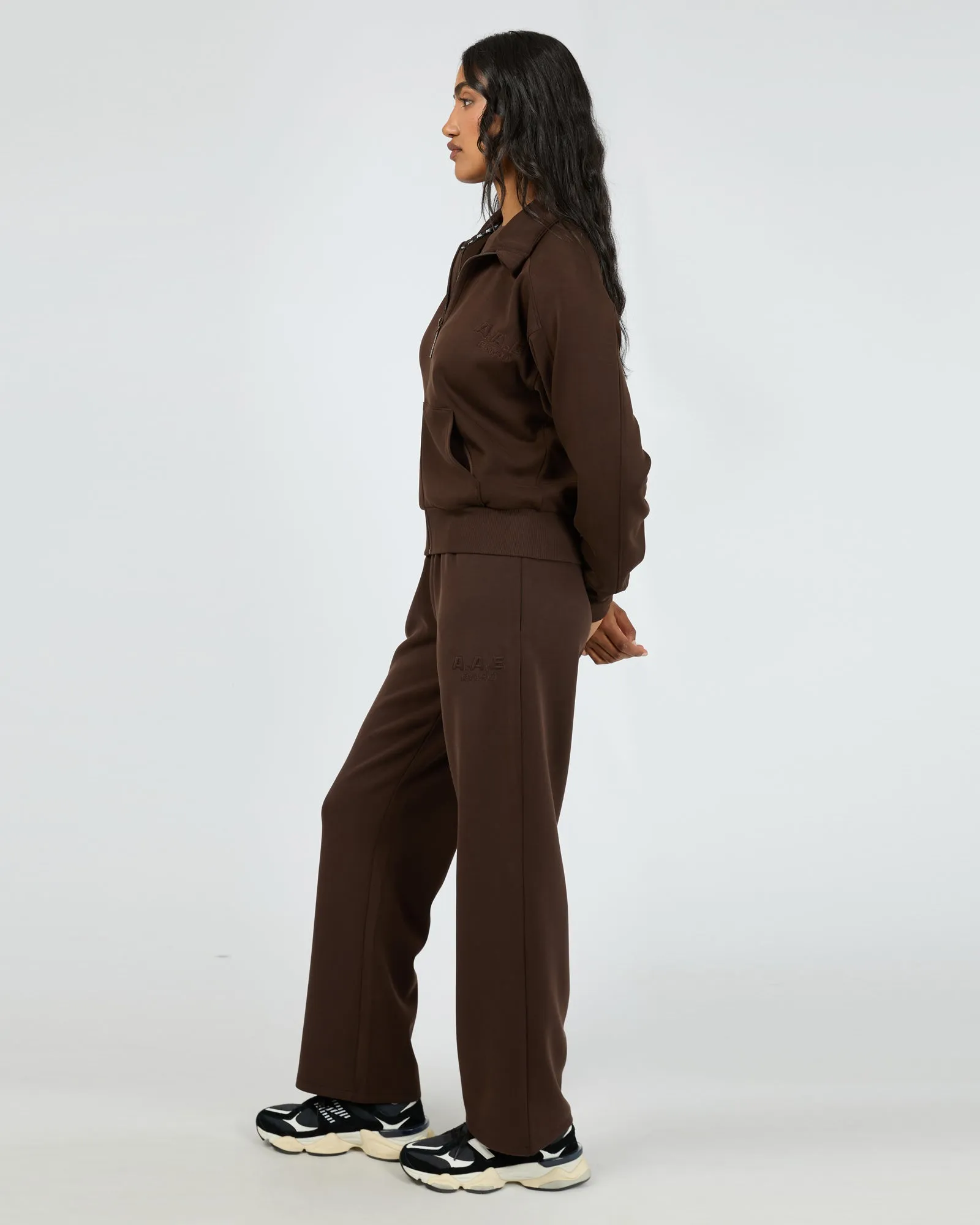 All About Eve Luxe Active Zip Through Brown sold by Shine On product image thumbnail 5
