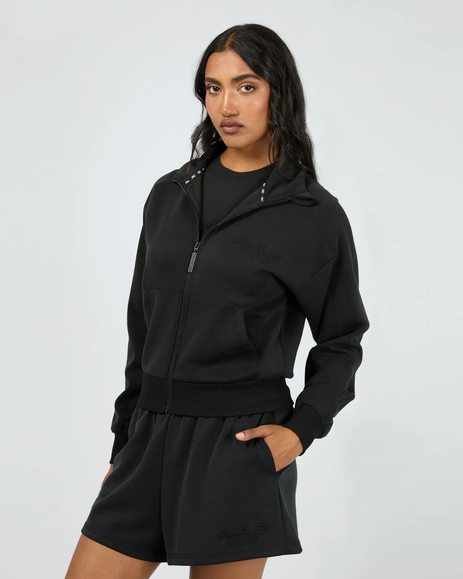 All About Eve Luxe Active Zip Through Black sold by Shine On product image thumbnail 3