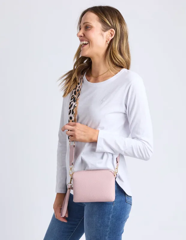 Elm Compact Crossbody Bag Pink sold by Shine On