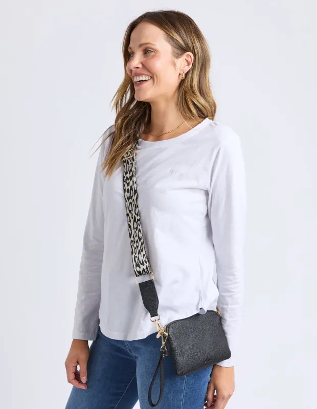 Elm Compact Crossbody Bag Black sold by Shine On