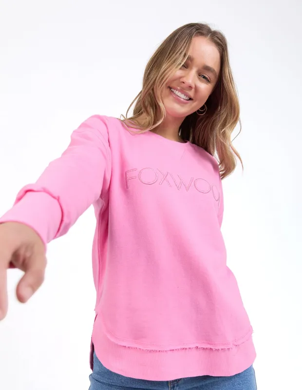 Foxwood Simplified Metallic Crew Bubblegum sold by Shine On