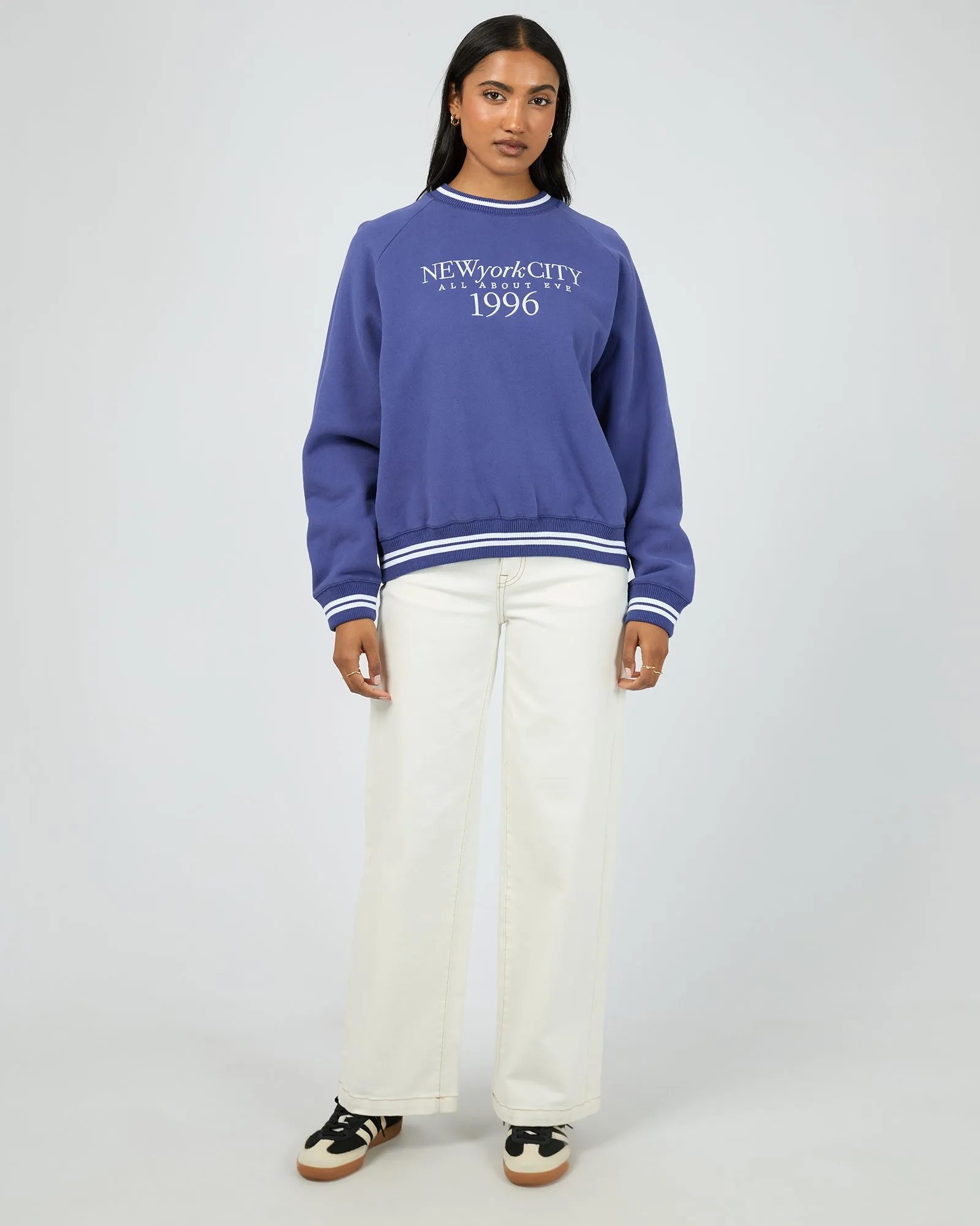 All About Eve NYC 96 Raglan Box Crew Nautical sold by Shine On product image thumbnail 4
