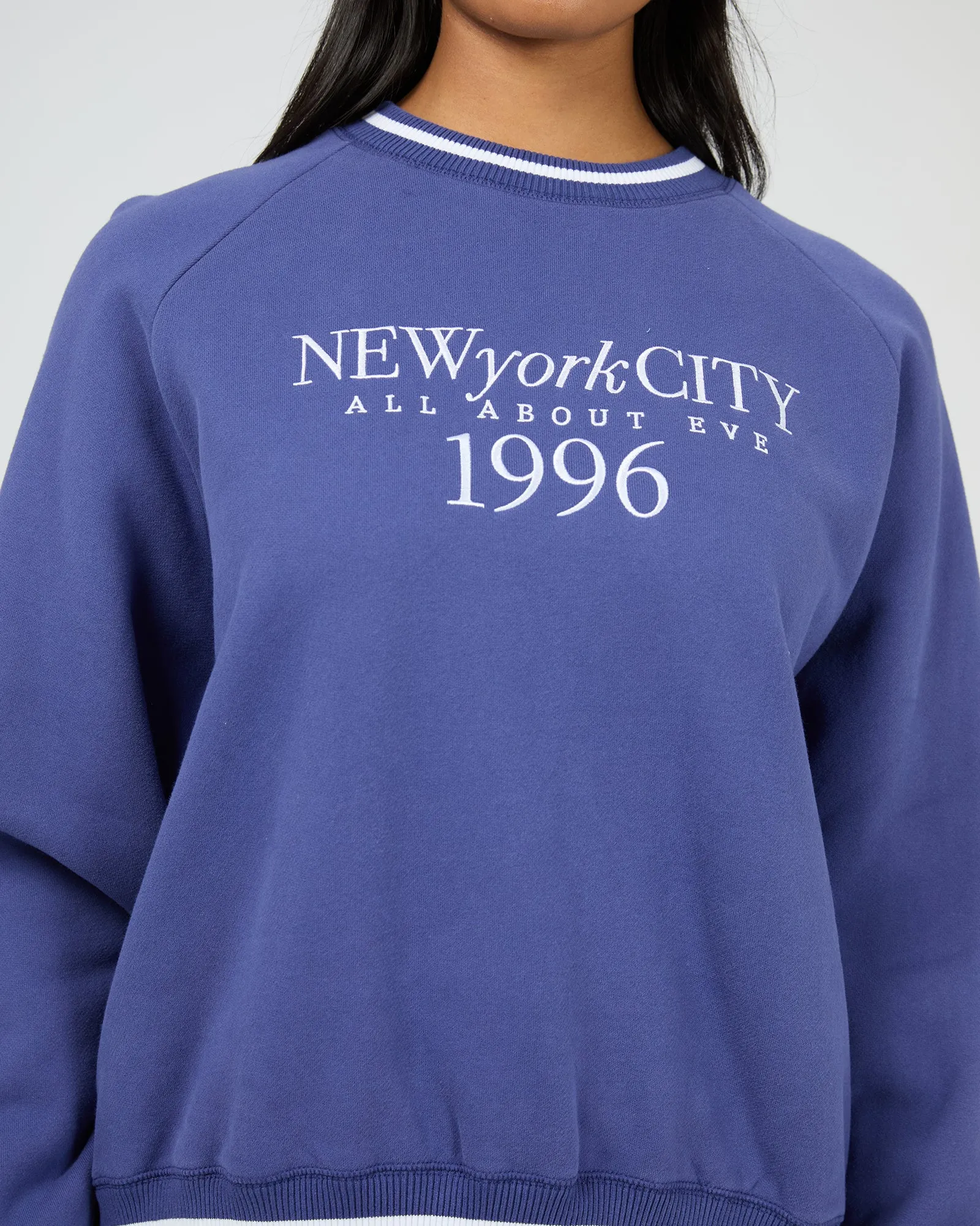 All About Eve NYC 96 Raglan Box Crew Nautical sold by Shine On product image thumbnail 3