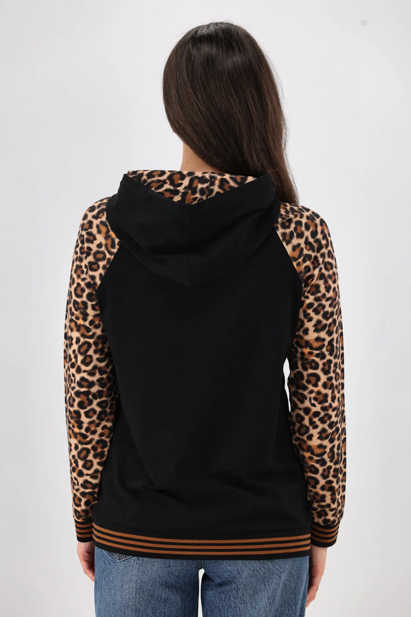 Shine On Label Chelsea Floral Print Hoodie Animal Print sold by Shine On product image thumbnail 5