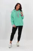 Rebel Club Lucy Striped Hoodie Green sold by Shine On
