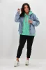 Rebel Club Lucy Striped Hoodie Green sold by Shine On