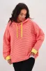 Rebel Club Lucy Striped Hoodie Peach sold by Shine On