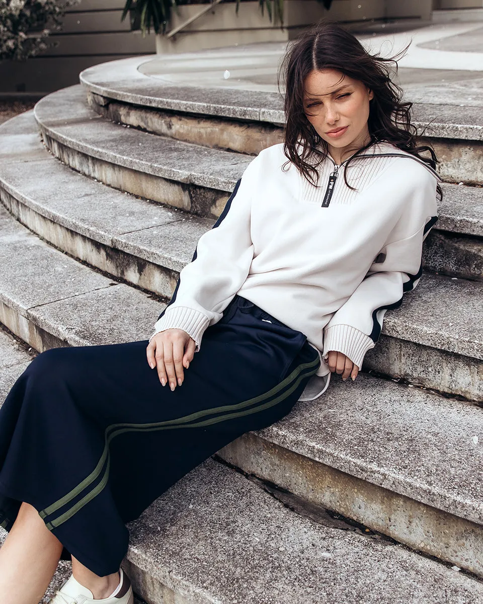 Foxwood Juno Skirt Navy With Green sold by Shine On product image thumbnail 4