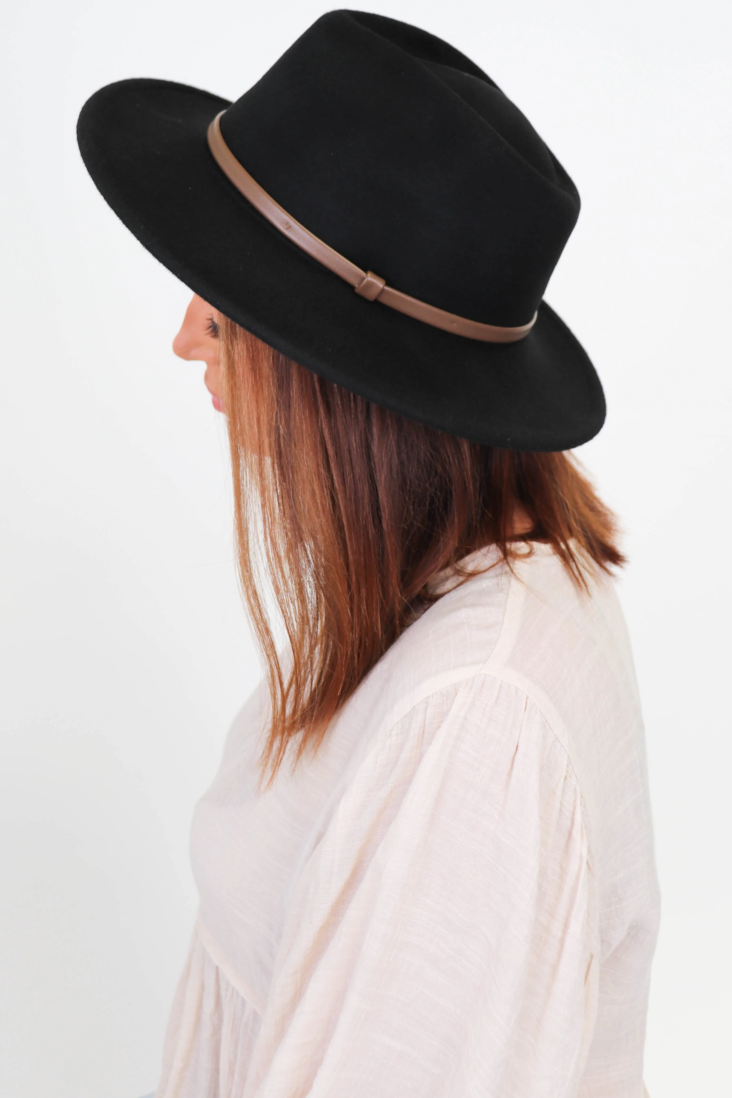 Free Spirit Fedora Black sold by Shine On product image thumbnail 2