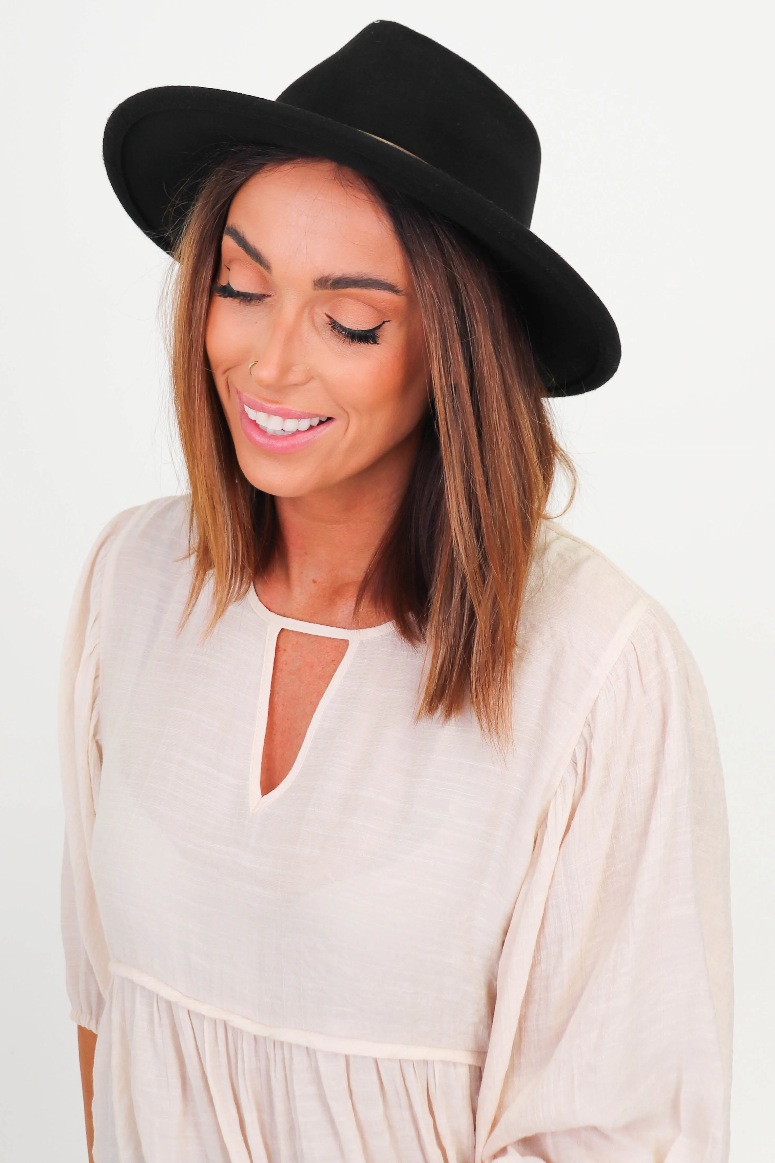 Free Spirit Fedora Black sold by Shine On product image thumbnail 3