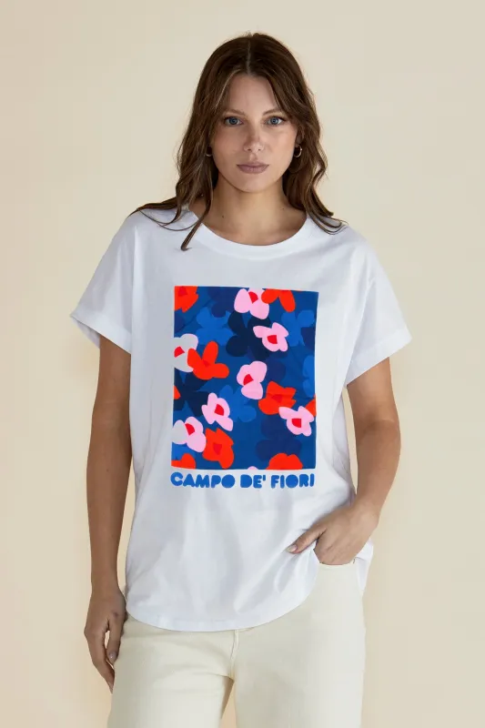 Betty Basics Hailey Short Sleeve Tee White sold by Shine On