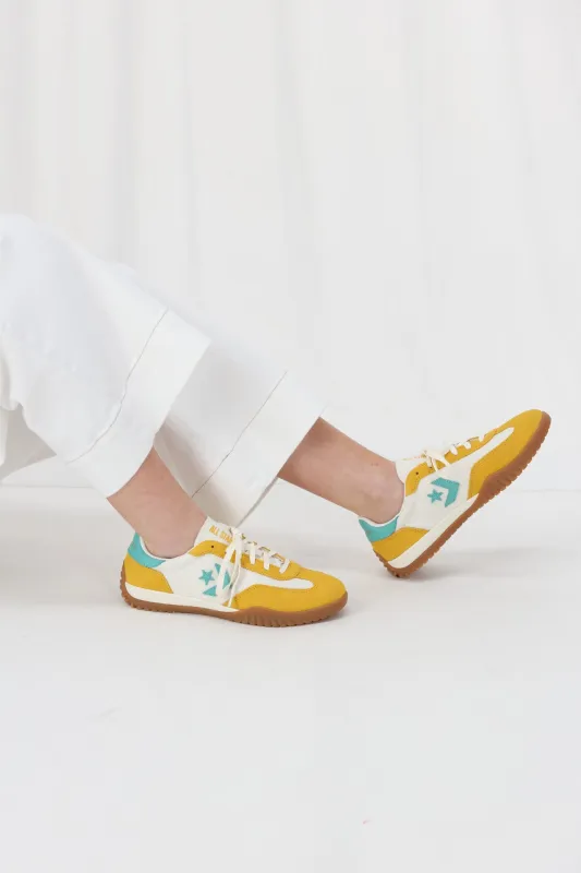 Converse Chuck Taylor RunStar Trainer Low Sunny Angle Egret Archive Sea Green sold by Shine On