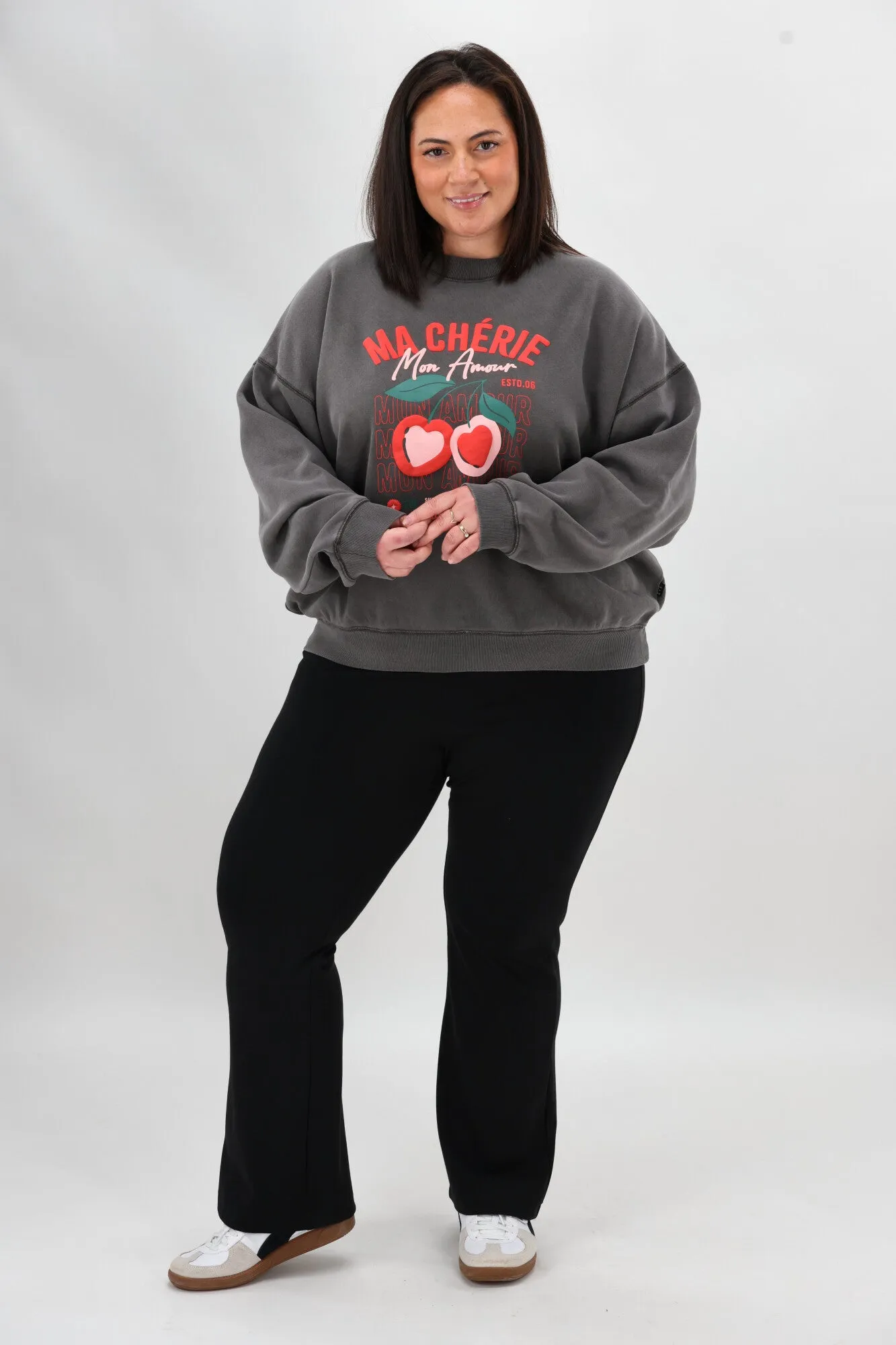 All About Eve Cherry Box Crew Charcoal sold by Shine On product image thumbnail 4