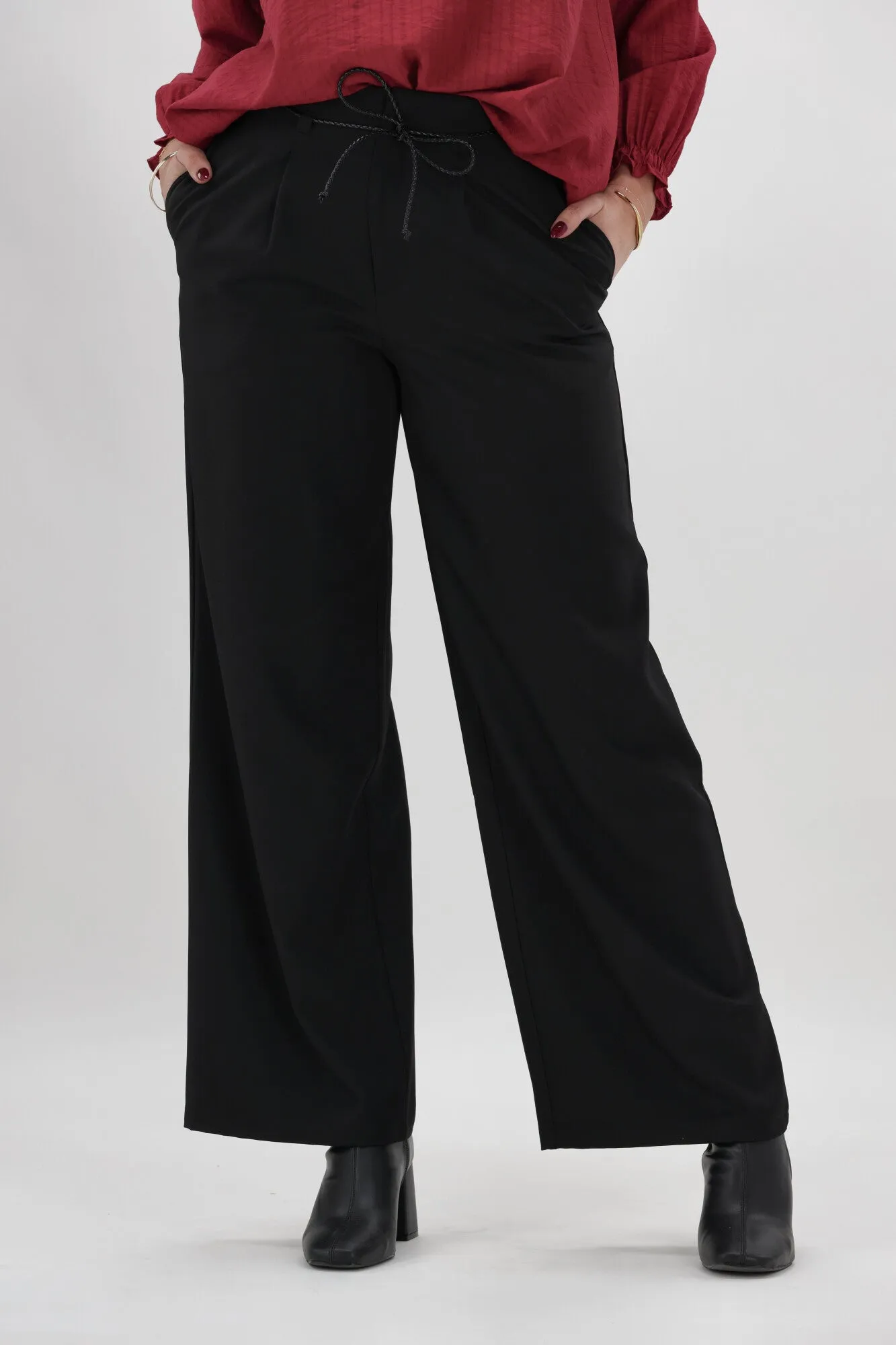Gloss The Label Kymani Belted Pant Black sold by Shine On product image thumbnail 2