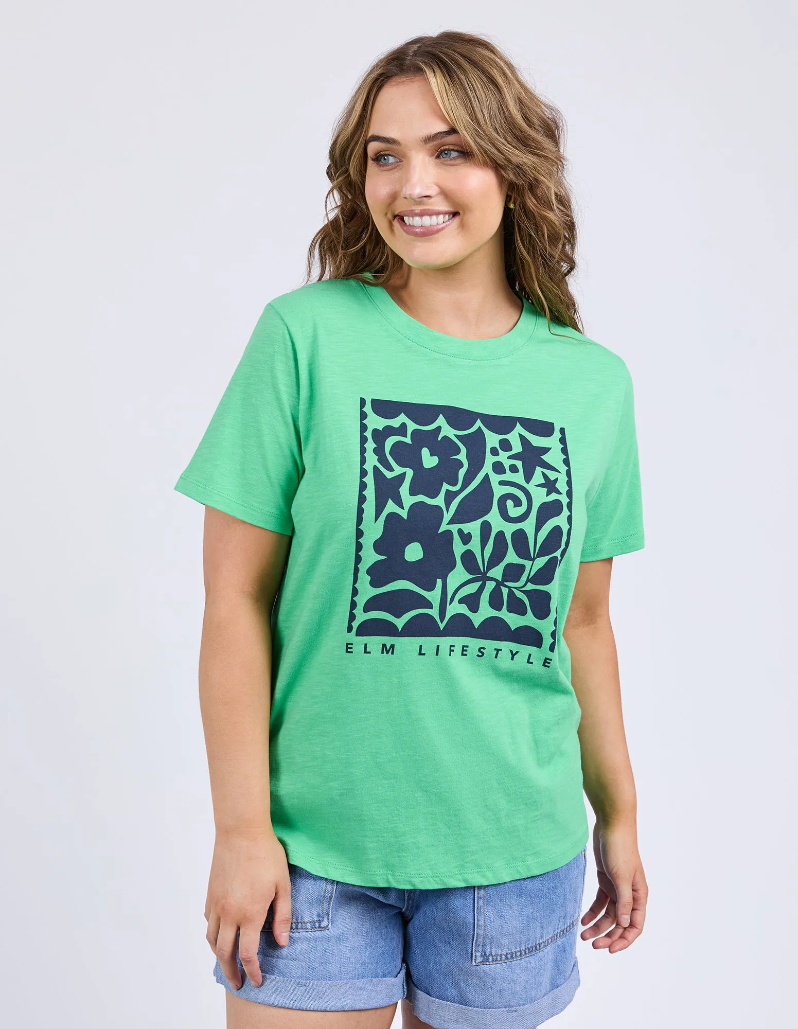 Elm Winona Tee Spring Green sold by Shine On product image thumbnail 2