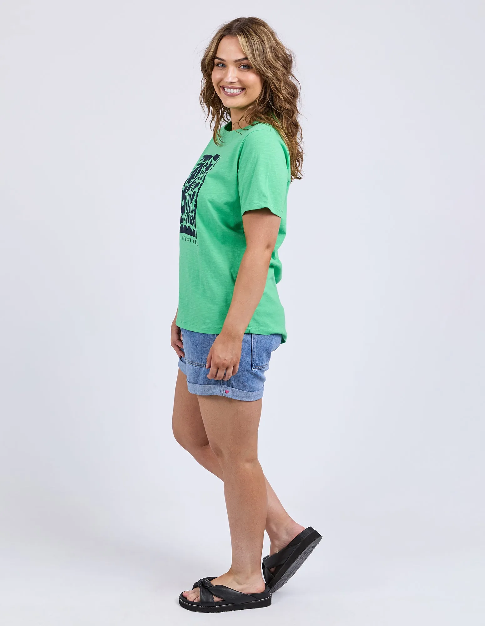Elm Winona Tee Spring Green sold by Shine On product image thumbnail 5