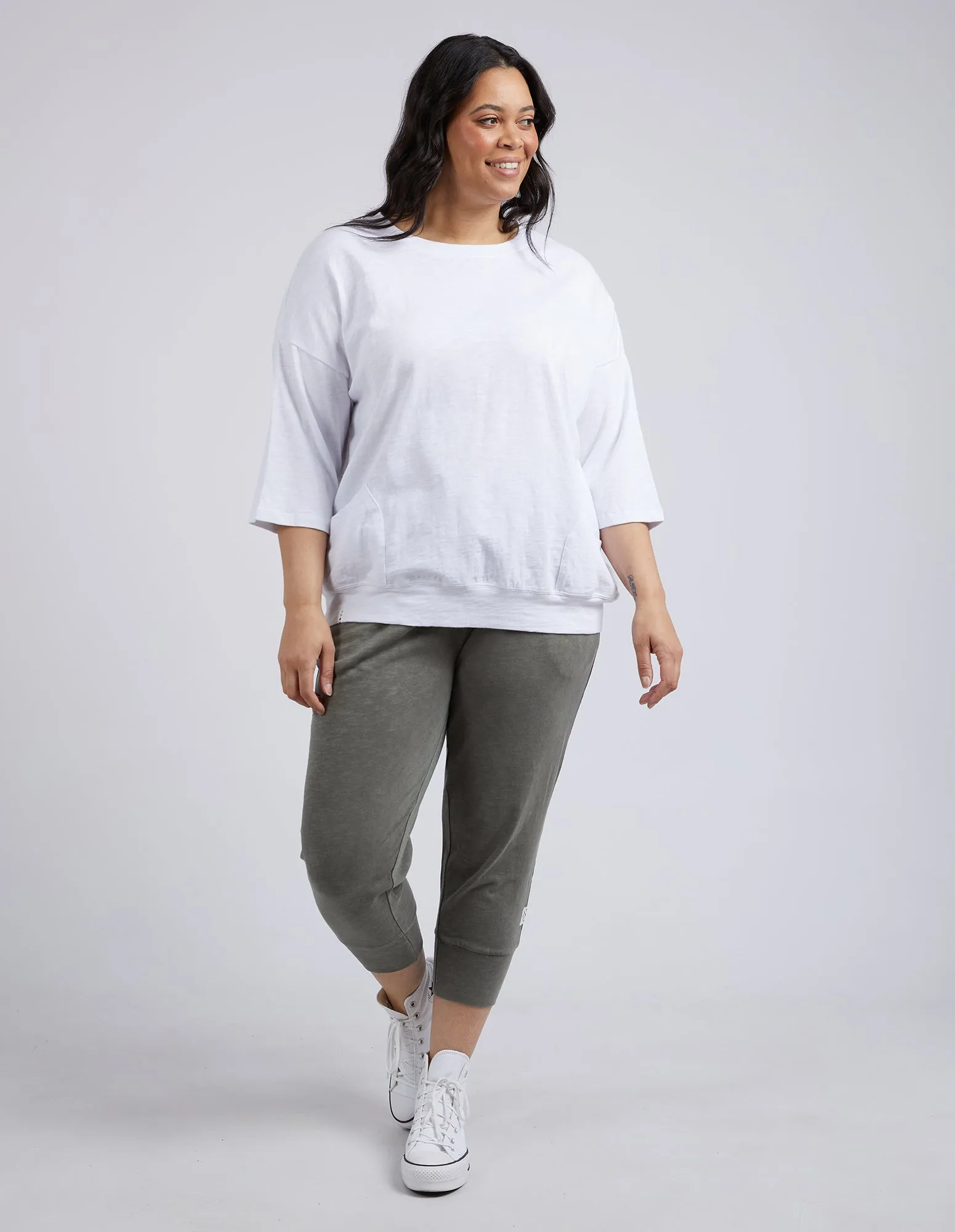 Elm Mazie Sweat White sold by Shine On product image thumbnail 4