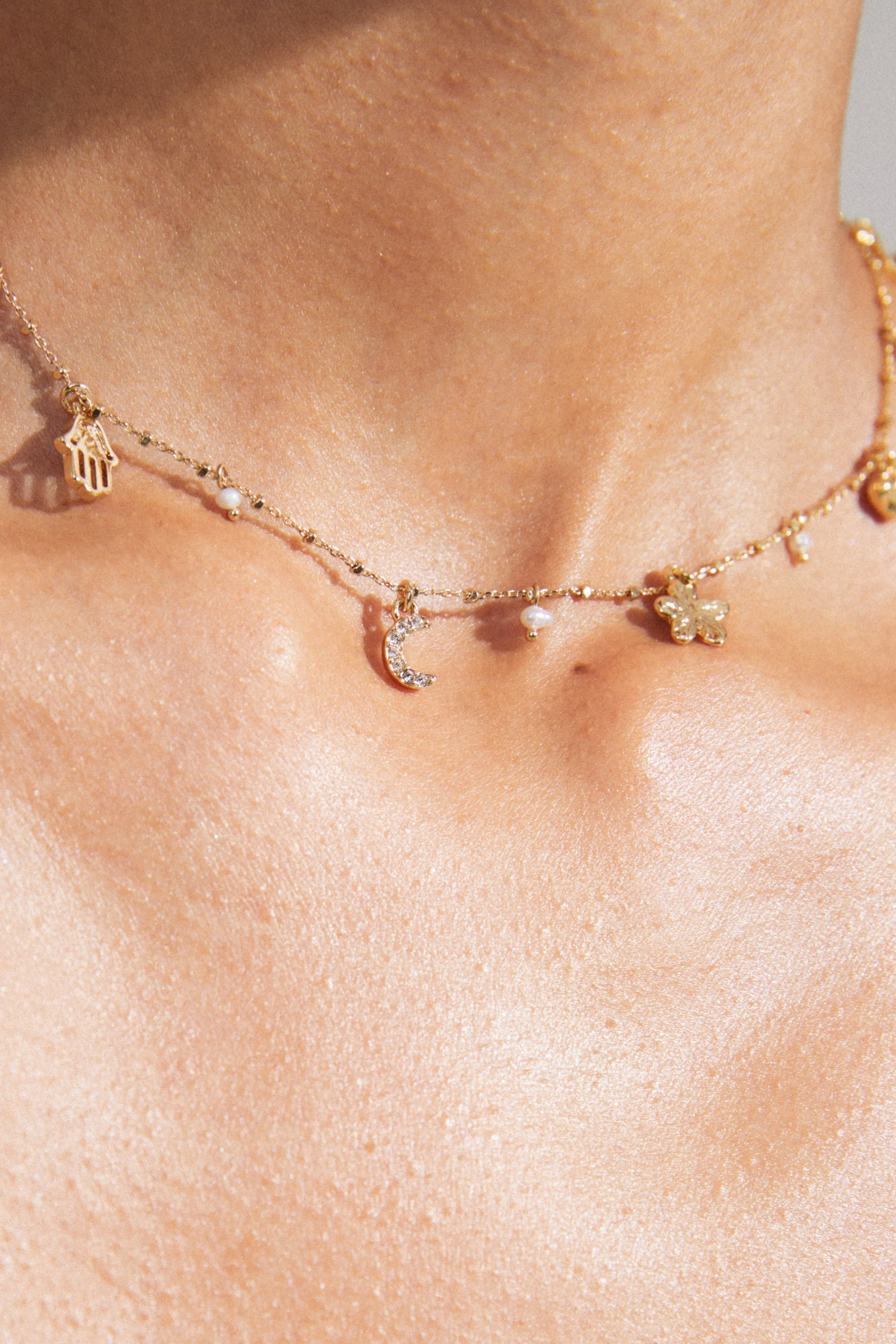 Pilgrim Prucence Recycled Necklace Gold Plated sold by Shine On product image thumbnail 3