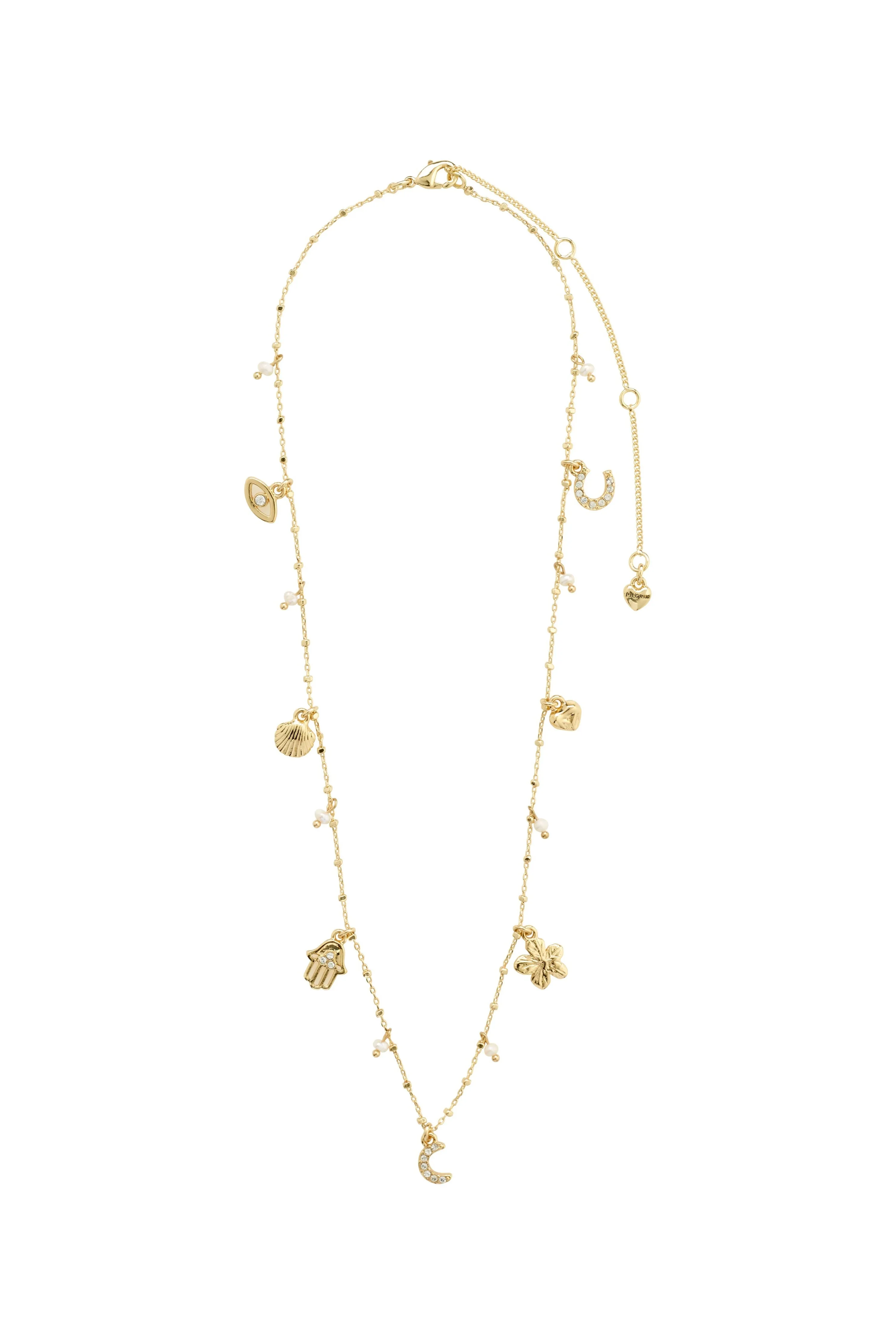 Pilgrim Prucence Recycled Necklace Gold Plated sold by Shine On product image thumbnail 2