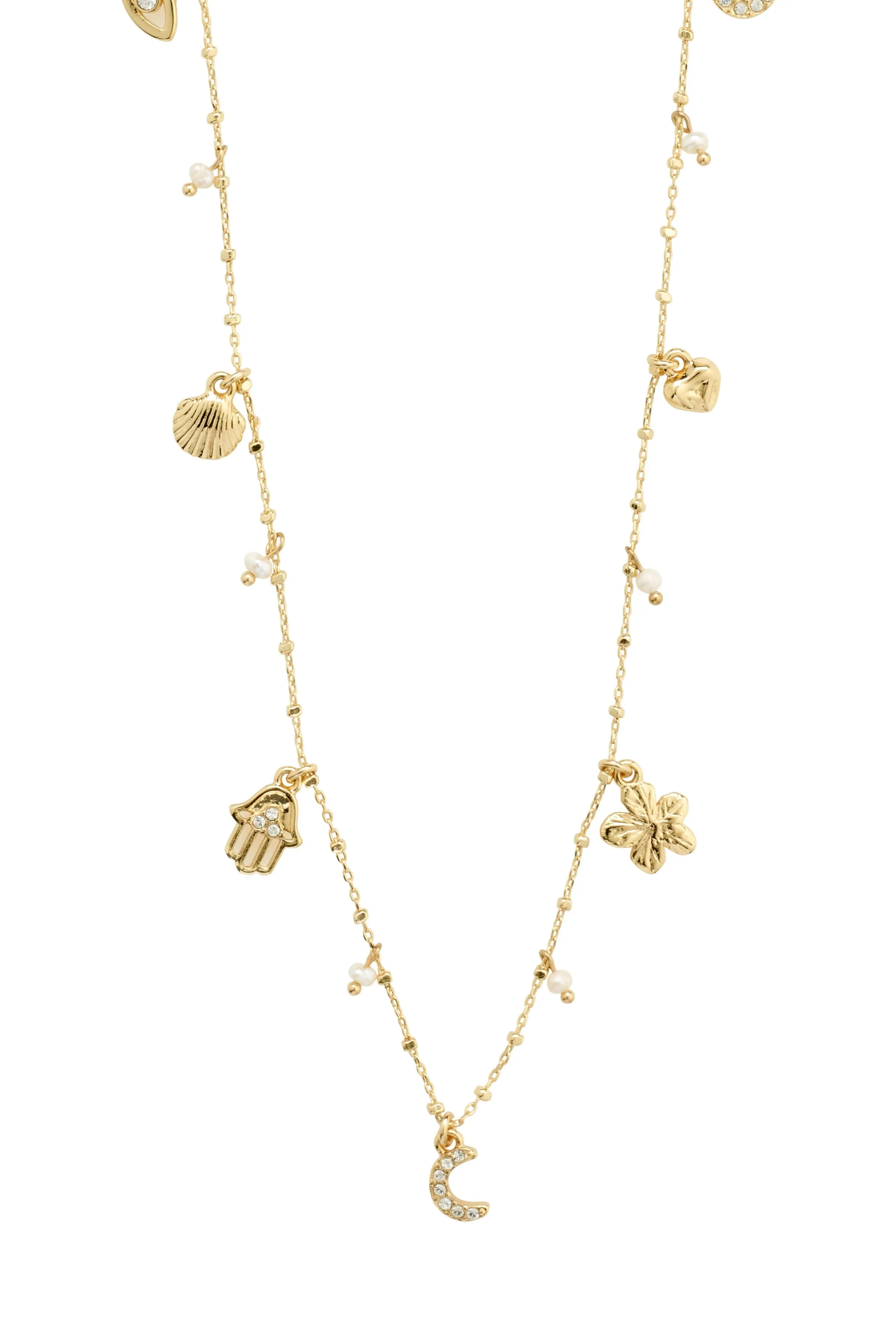 Pilgrim Prucence Recycled Necklace Gold Plated sold by Shine On product image thumbnail 4