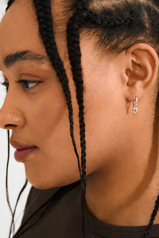 Pilgrim Alaia Recycled Earrings Silver Plated sold by Shine On