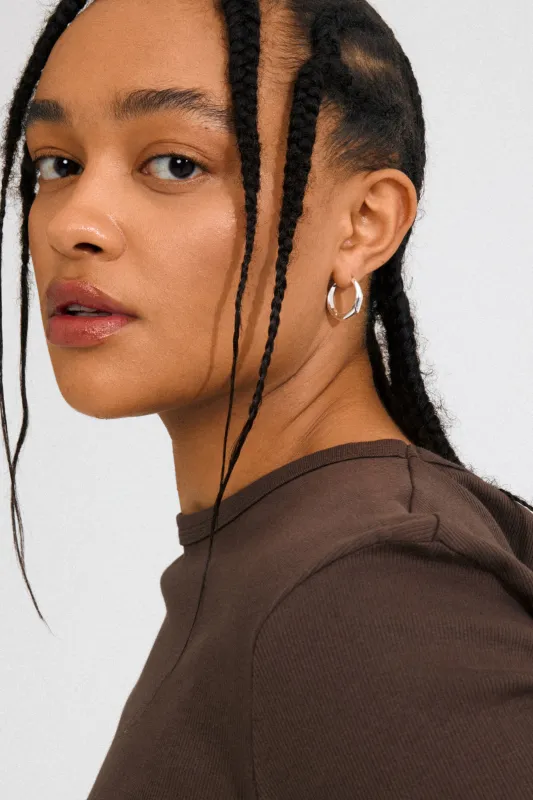 Pilgrim Harrison Recycled Earrings Silver Plated sold by Shine On