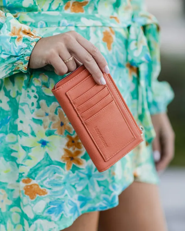 Louenhide Tyra Cardholder Tangerine sold by Shine On