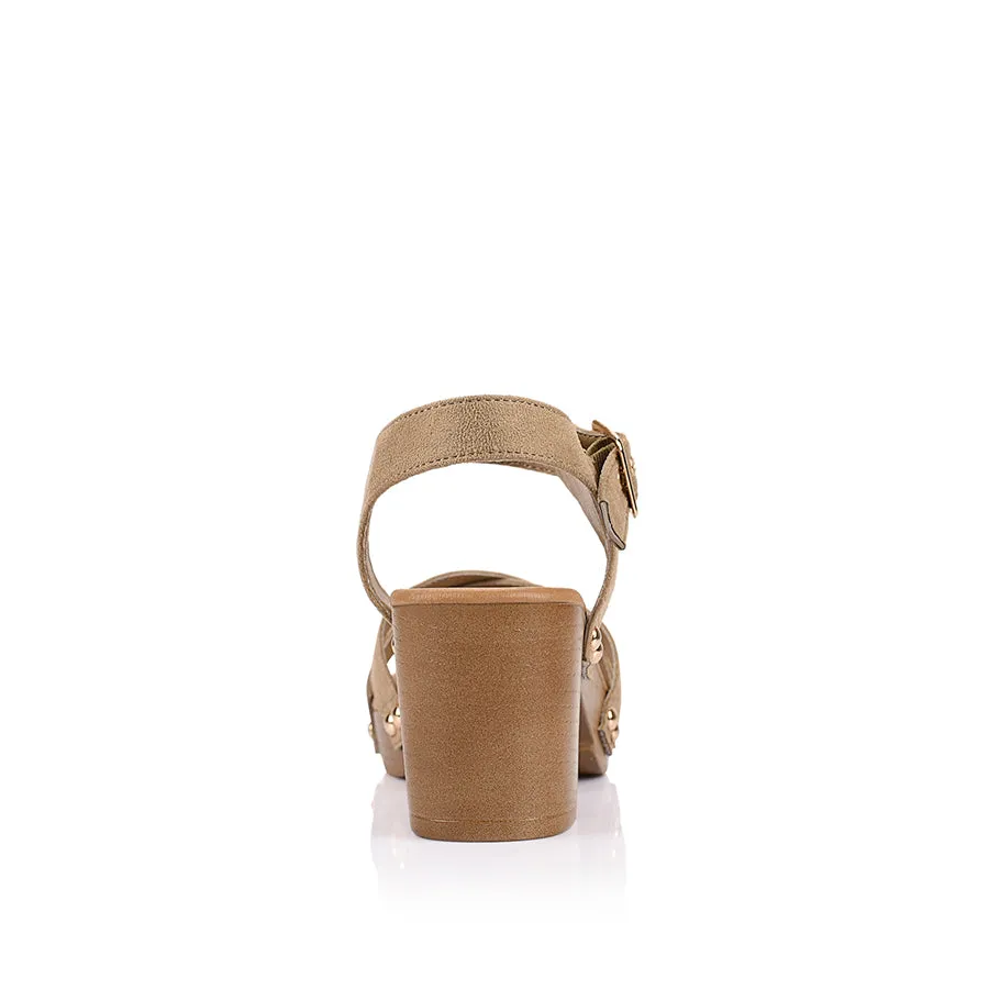 Verali Lulu Platform Taupe Micro sold by Shine On product image thumbnail 4