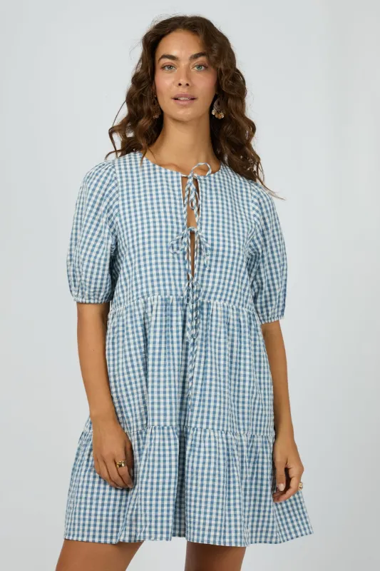 All About Eve Micky SS Mini Dress Check sold by Shine On