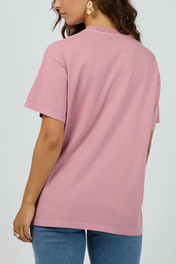 All About Eve Rocky Mountains Relaxed Tee Quartz Pink sold by Shine On product image thumbnail 3