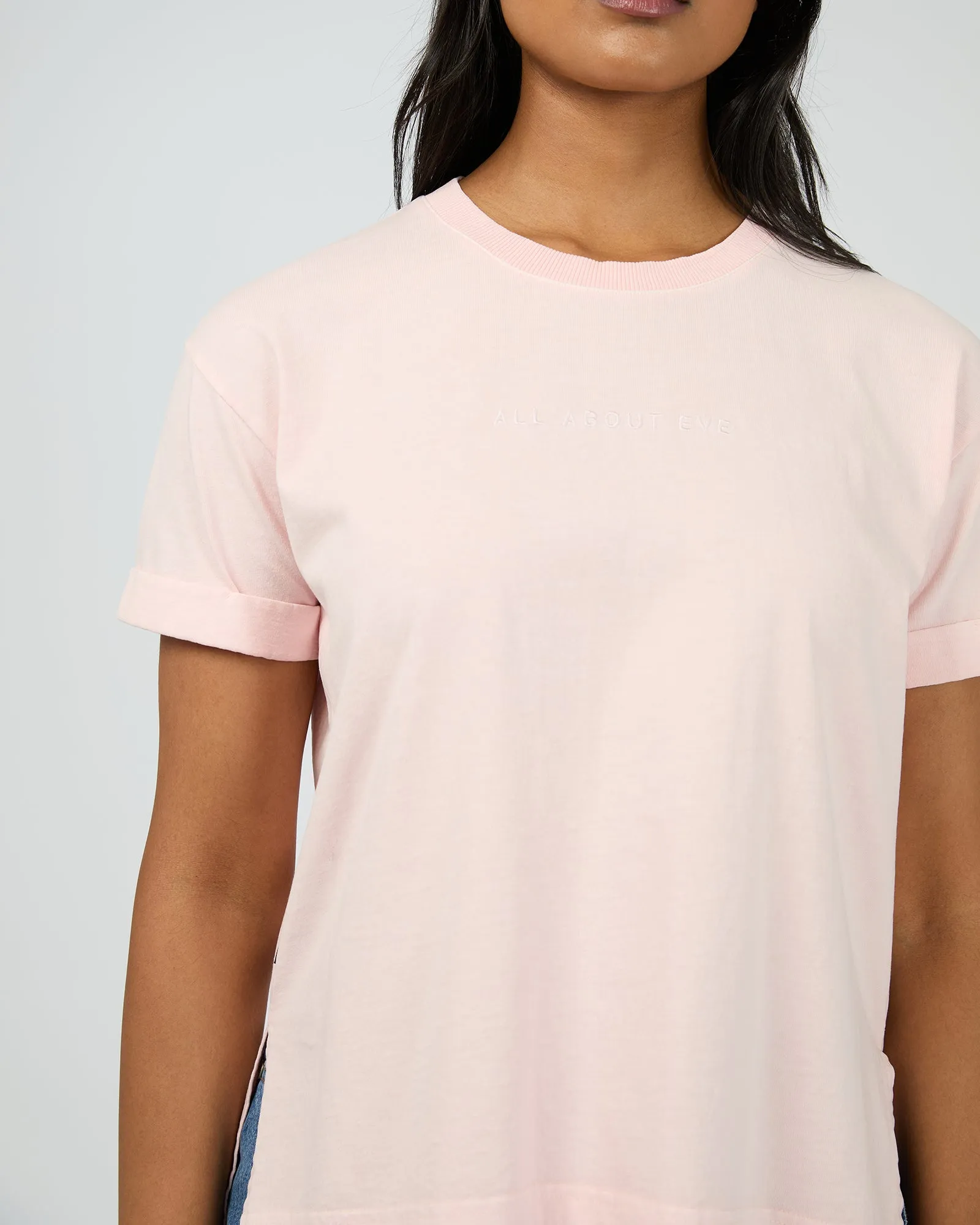 All About Eve AAE Washed Tee Light Pink sold by Shine On product image thumbnail 4