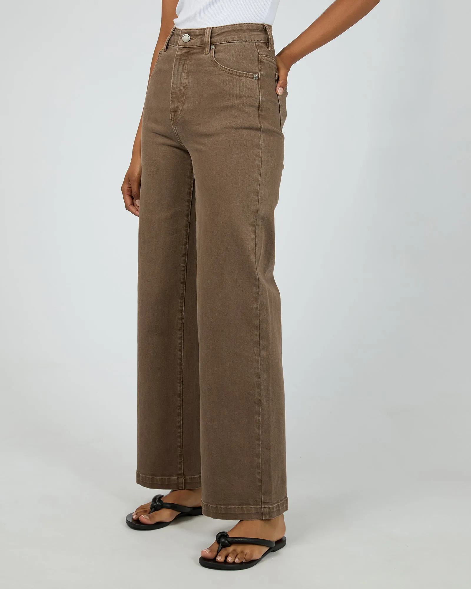 All About Eve Jacqui Wide Leg Cocoa sold by Shine On product image thumbnail 4