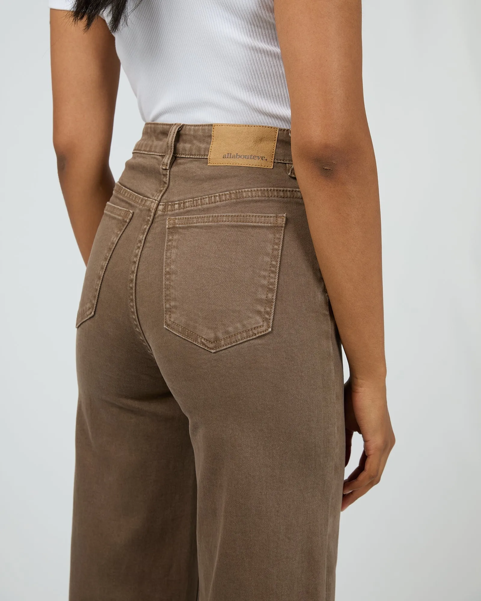 All About Eve Jacqui Wide Leg Cocoa sold by Shine On product image thumbnail 5