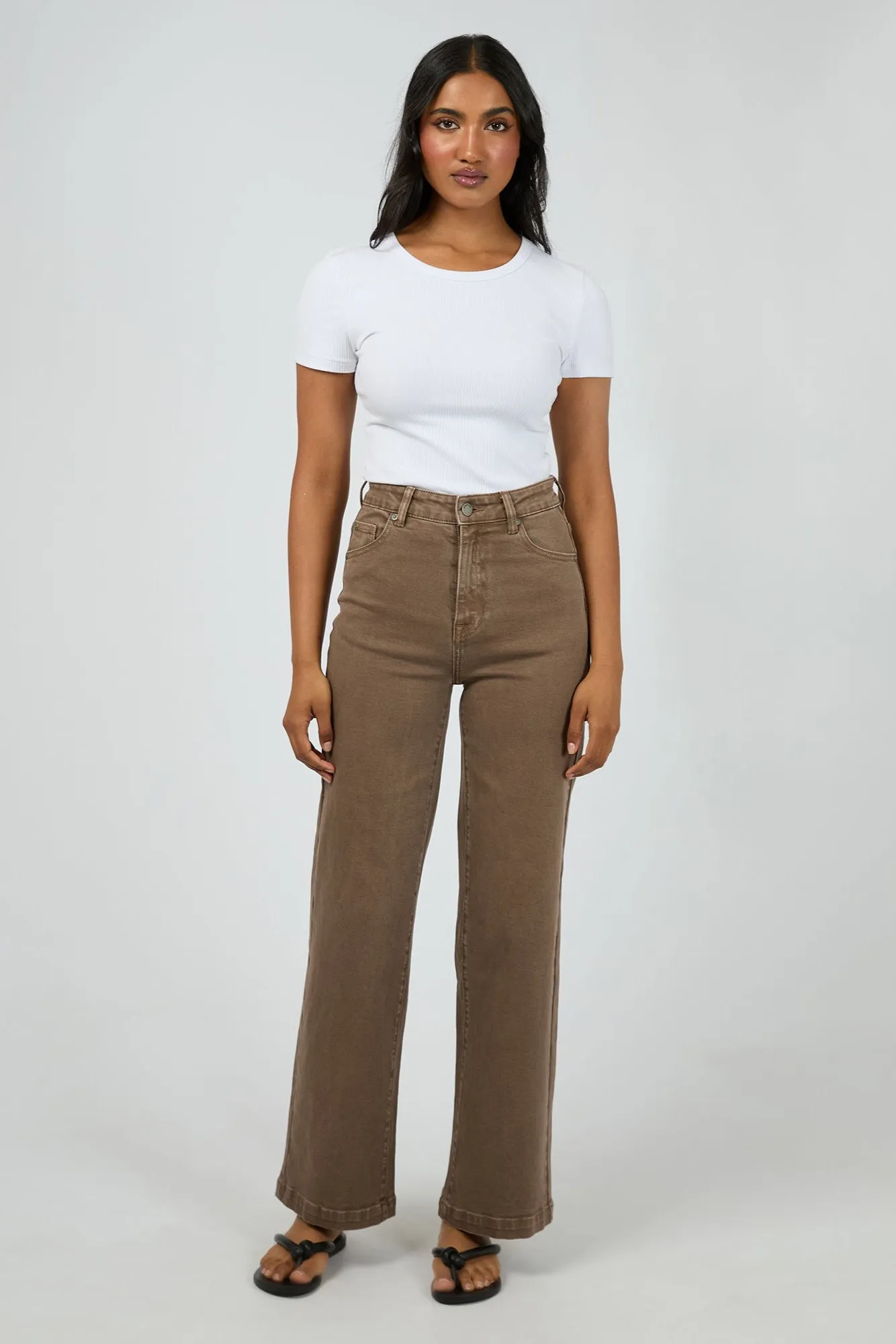 All About Eve Jacqui Wide Leg Cocoa sold by Shine On
