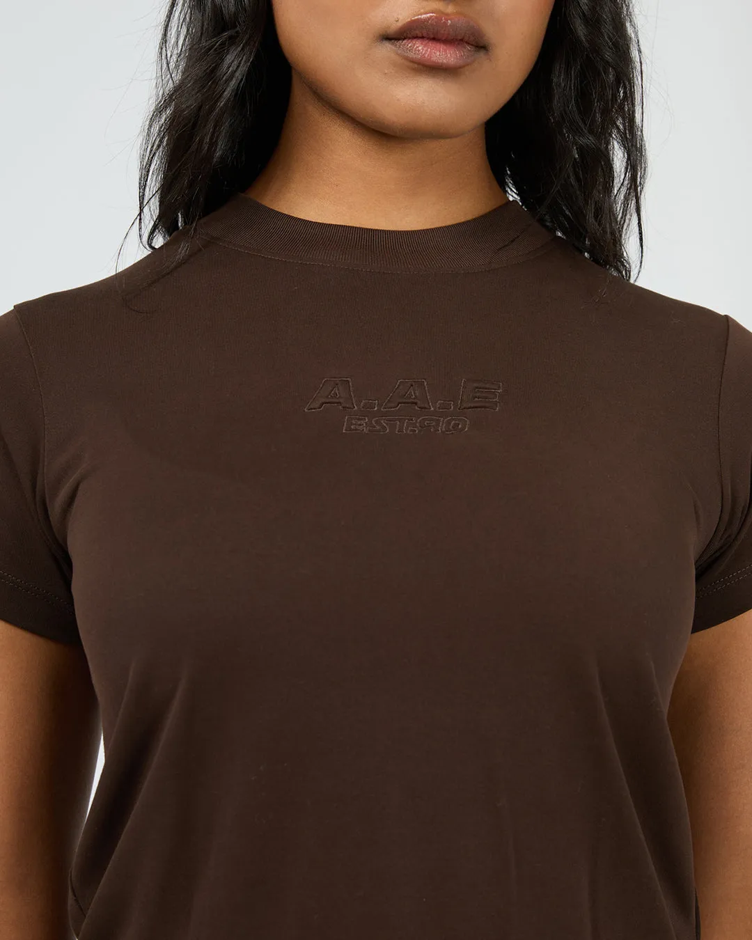 All About Eve Luxe Active Tee Brown sold by Shine On product image thumbnail 2