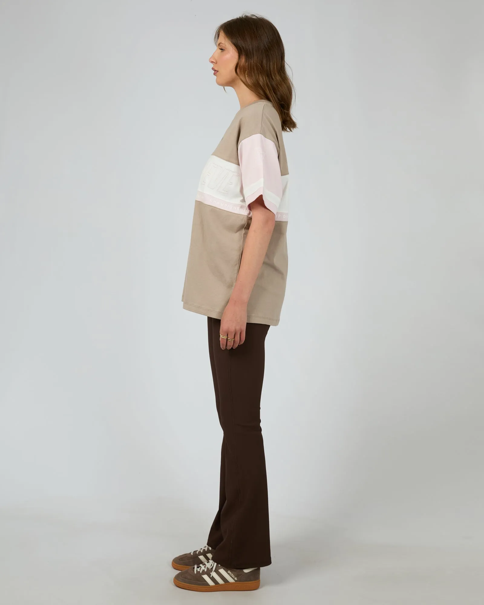 All About Eve Performance Relaxed Tee Stone sold by Shine On product image thumbnail 5