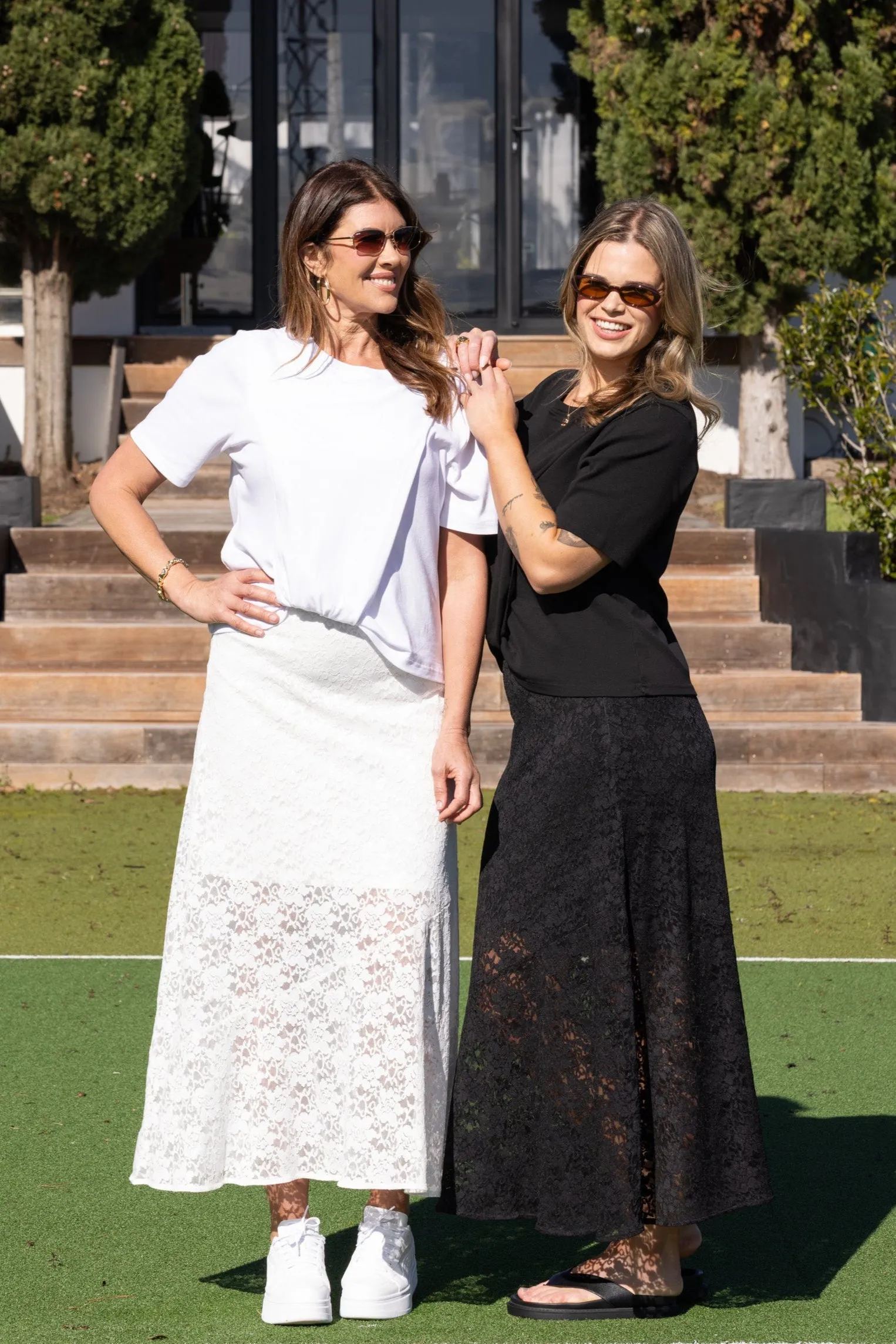 Ayva Tia Twist Tee White sold by Shine On product image thumbnail 3