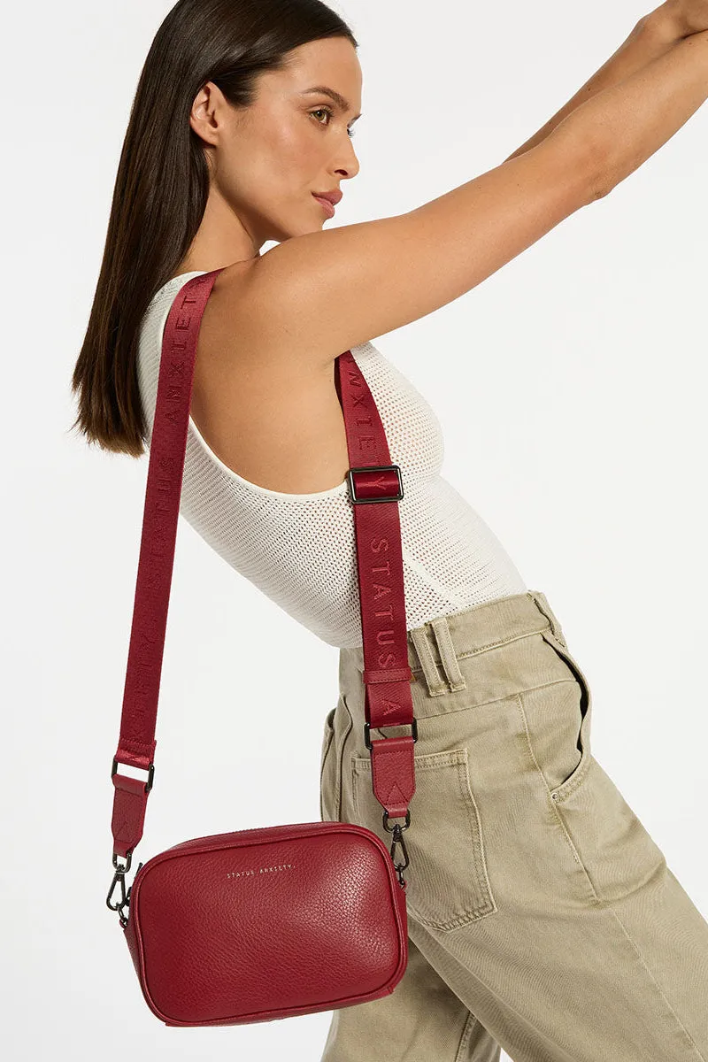Status Anxiety Plunder With Webbed Strap Rouge sold by Shine On product image thumbnail 3