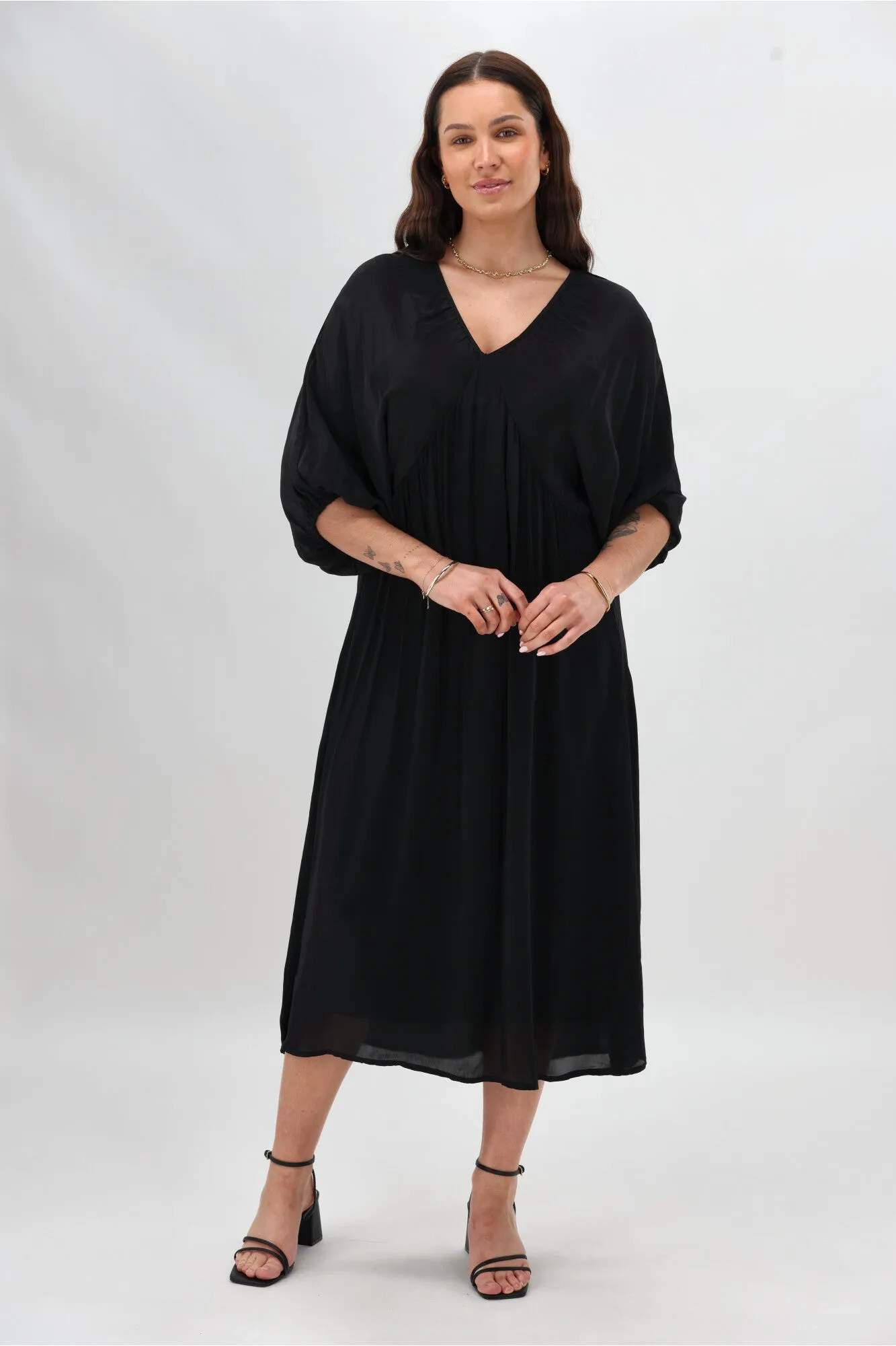 Celebration By Shine On Lorna Blouson Dress Black sold by Shine On product image thumbnail 3
