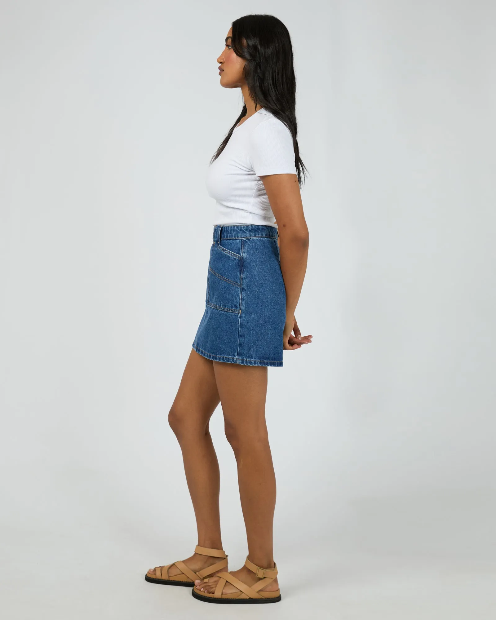 All About Eve Becca Skirt Heritage Blue sold by Shine On product image thumbnail 4