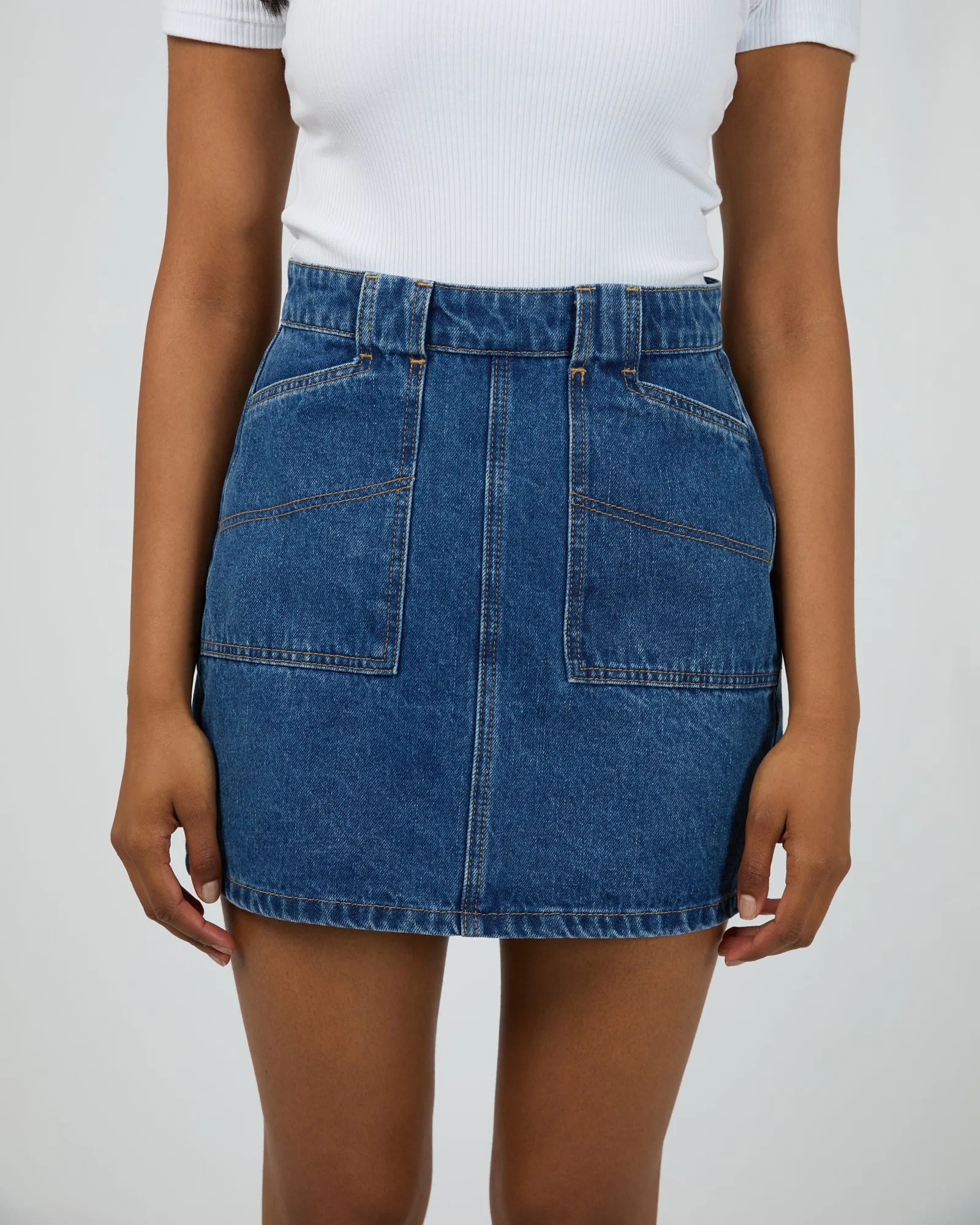 All About Eve Becca Skirt Heritage Blue sold by Shine On product image thumbnail 3