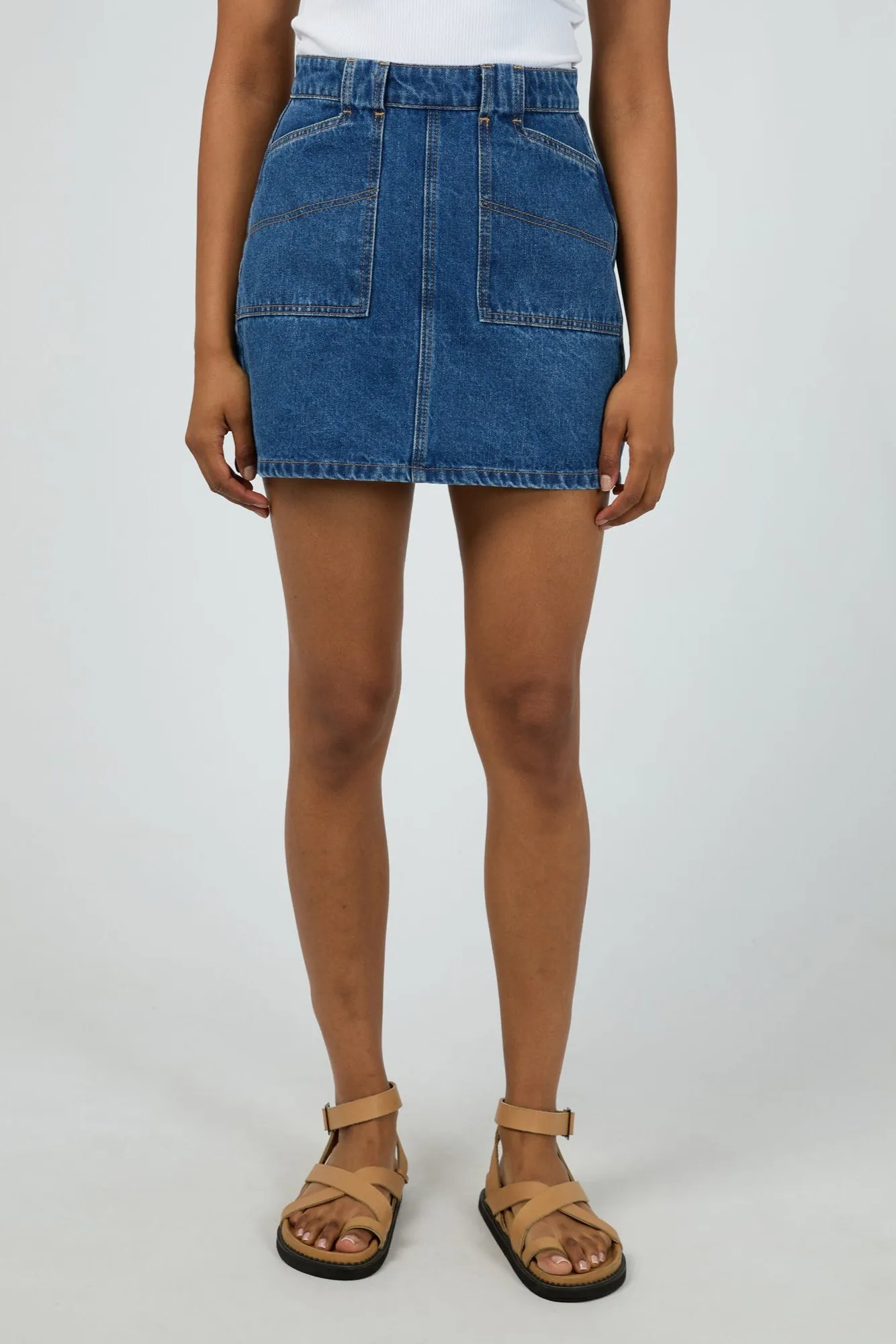 All About Eve Becca Skirt Heritage Blue sold by Shine On product image thumbnail 2