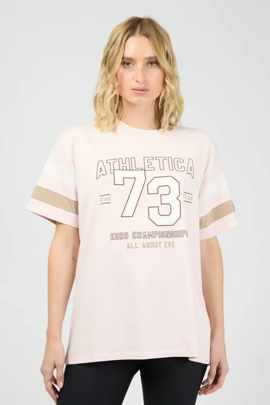 All About Eve Athletica Relaxed Tee Lilac sold by Shine On