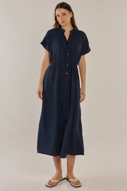 Betty Basics Simone Dress Navy sold by Shine On