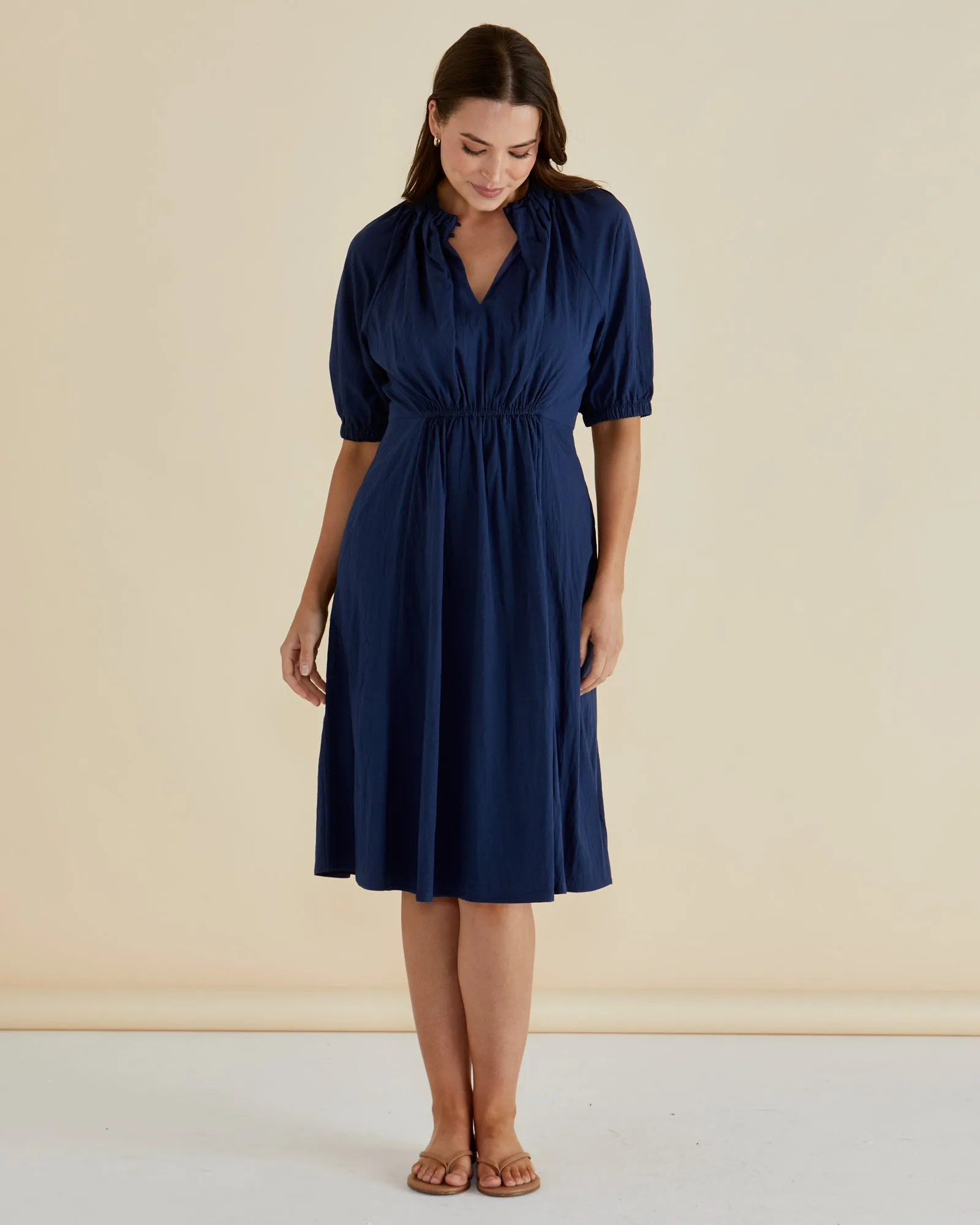Betty Basics Emery Dress Navy Blue sold by Shine On product image thumbnail 3