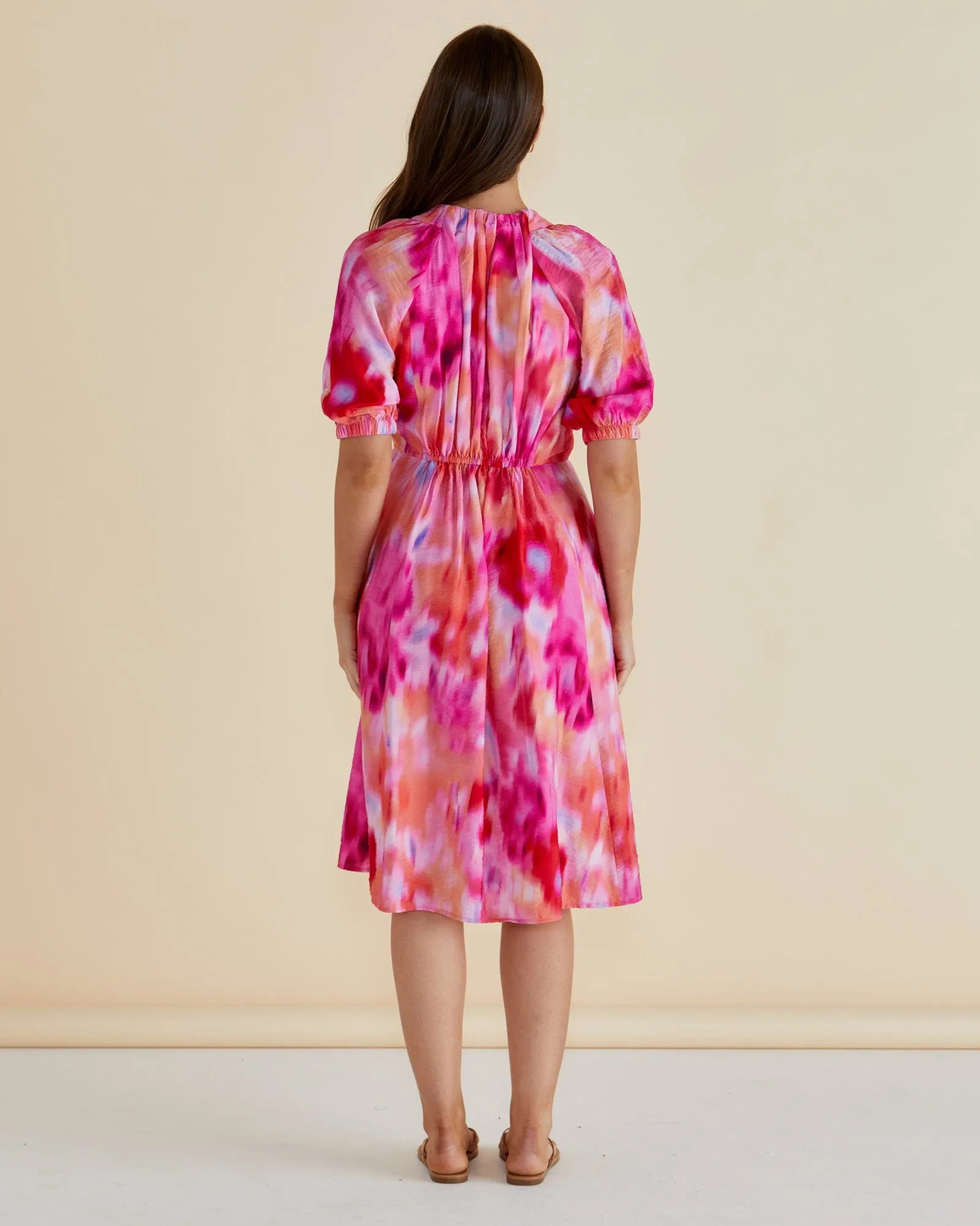 Betty Basics Emery Dress Floral Abstract Print sold by Shine On product image thumbnail 5
