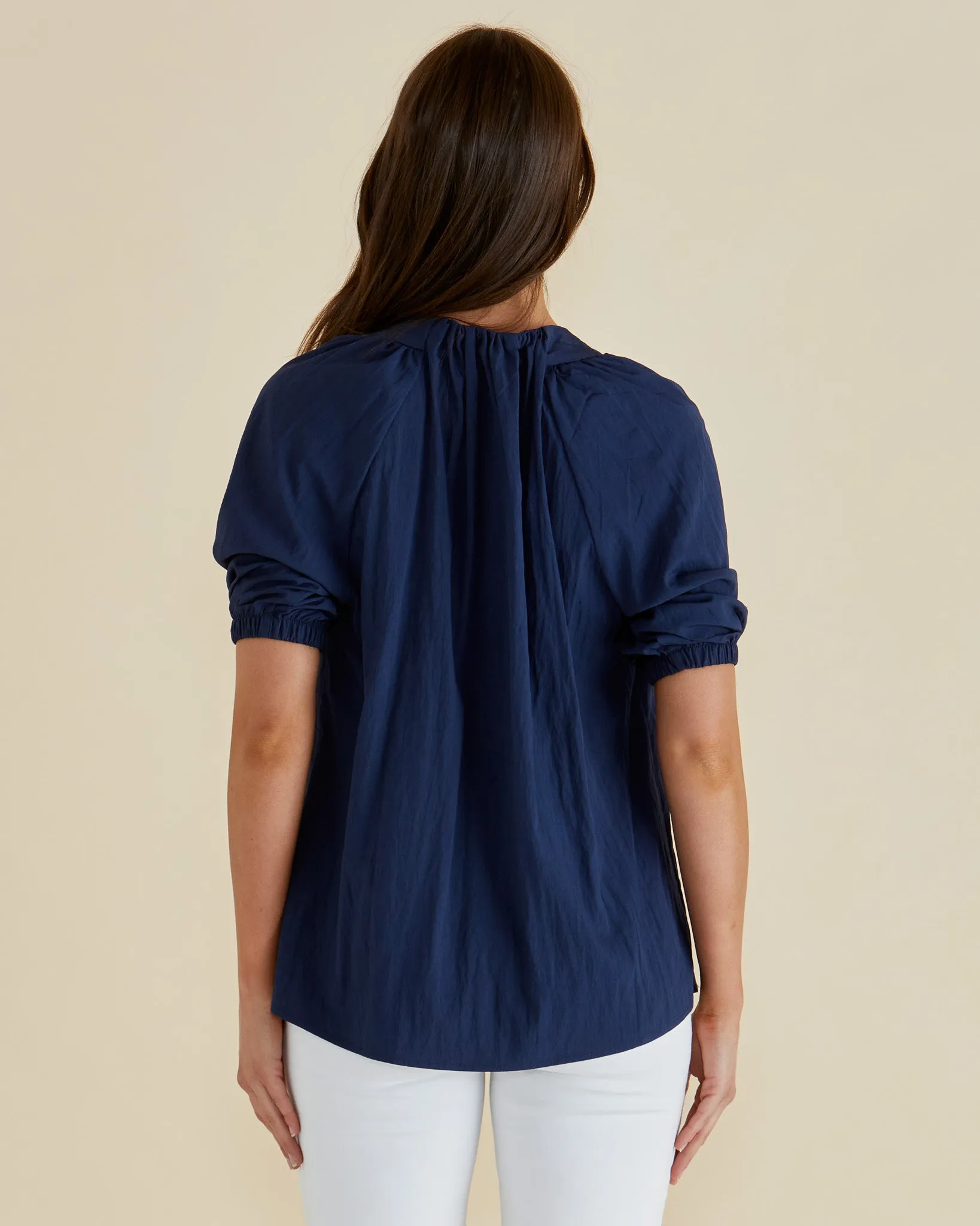 Betty Basics Joanne Blouse Navy Blue sold by Shine On product image thumbnail 5